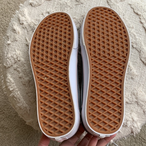 Vans Old Skool Grey & Light Pink Skate Shoes women’s size 10 - Picture 10 of 14